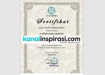 Media Kanal Inspirasi Lulus Verifikasi Dewan Pers