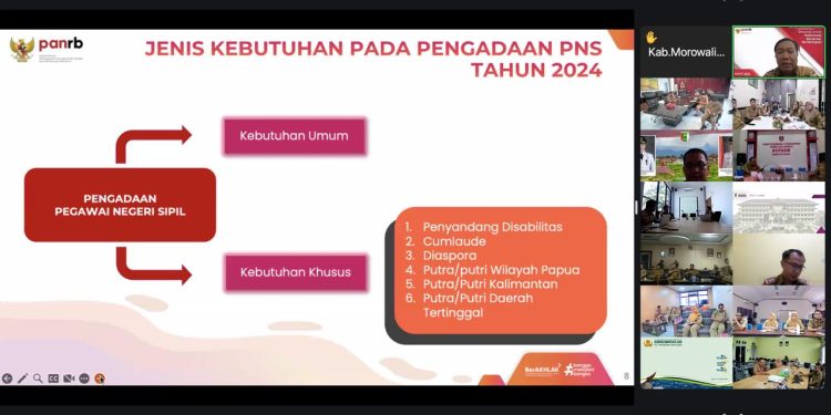 Pemerintah Gelar Diseminasi Kebijakan Pengadaan PNS Tahun 2024
