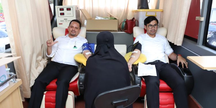 Aksi Donor Darah Bank Aceh Kumpulkan 1.384 Kantong Darah pada HUT ke 51