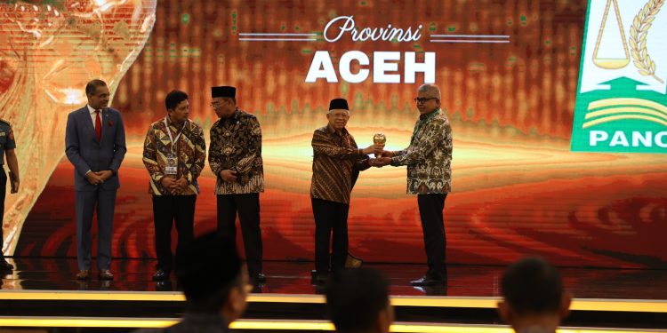 Provinsi Aceh Terima UHC Award Kategori Utama