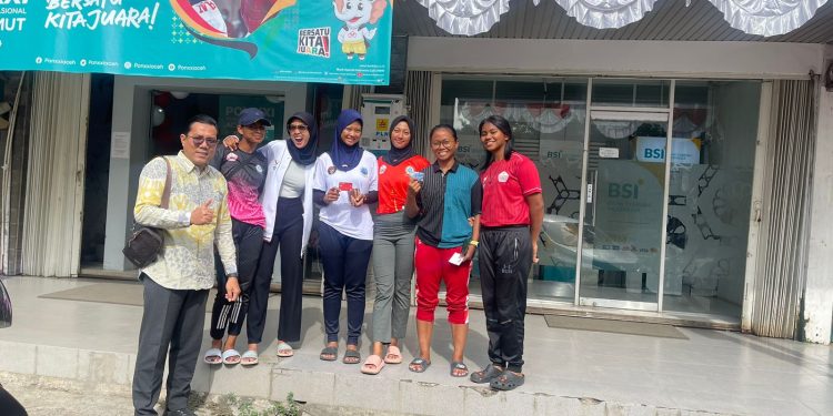 Nyaman dan Mudah, Atlet PON Jakarta Cabor Dayung transaksi di ATM BSI Aceh