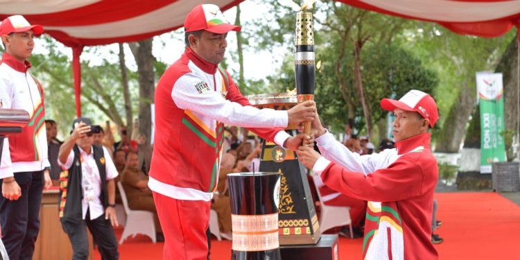 Kirab Api PON Resmi Dimulai di Sabang, Bakal Lintasi 23 Kabupaten/Kota se Aceh