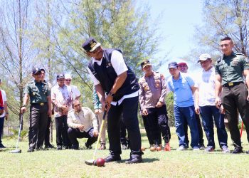 Pj Gubernur Safrizal Targetkan Dua Emas dari Woodball di PON XXI