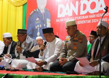 Syukuran Hari Kemerdekaan RI, Polres Aceh Tamiang Gelar Zikir Akbar dan Doa Bersama
