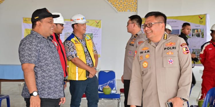 Sulaimi Dampingi Karobinops Sops Mabes Polri Tinjau Venue PON XXI Cabor Dayung dan Kurash