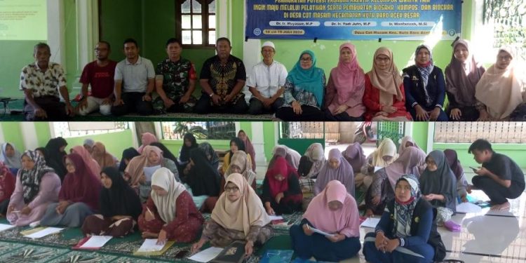 Peningkatan Potensi Ekonomi Kreatif KWT Desa Cot Masam Melalui Pelatihan Teknologi Tepat Guna