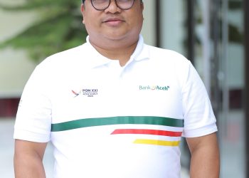 Bank Aceh Gelar Nonton Bareng Pertandingan Tim Sepak Bola Aceh PON XII