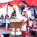 Usai Bermalam di Kota Jantho, Kirab Obor Api PON Dilepas Pj Bupati Iswanto Menuju Banda Aceh