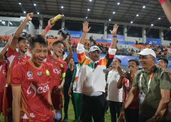 Juarai Grup A Cabor Sepakbola, Pj Gubernur Safrizal Kembali Beri Bonus