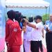 Pj Bupati Iswanto Kalungkan Medali Juara Dayung di Waduk Keuliling