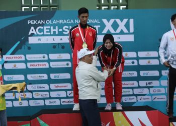 Kalahkan NTB, Soft Tenis Aceh Rebut Medali Emas PON XXI