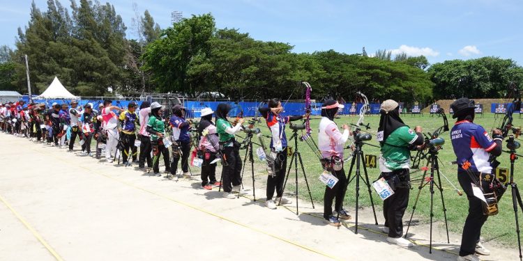 Atlet Timnas Putri Mendominasi Divisi Recurve Cabor Panahan, 32 Putra Lolos Kualifikasi