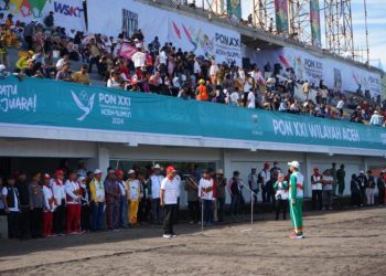 Pacu Kuda PON XXI Aceh-Sumut 2024 Resmi Dibuka dengan Venue Terbaik Indonesia Disorot