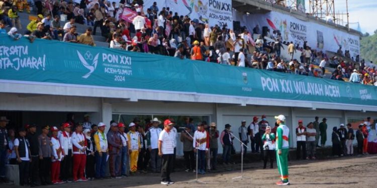 Pacu Kuda PON XXI Aceh-Sumut 2024 Resmi Dibuka dengan Venue Terbaik Indonesia Disorot
