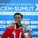 Muhammad Iqbal Persembahkan Emas Pertama di Cabor Selam Kolam untuk Aceh di PON XXI