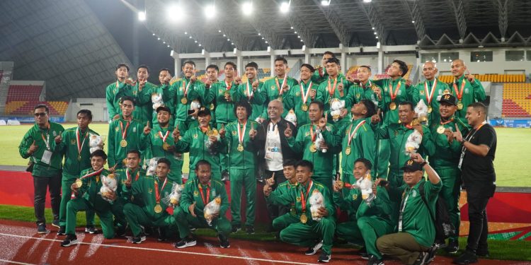 Jawa Timur Juarai Sepak Bola PON Aceh-Sumut