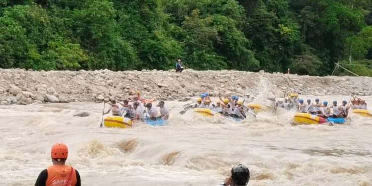 Tim Putra Aceh Dominasi Arung Jeram, Raih Emas Perdana di PON XXI