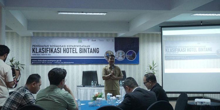 Jelang PON Ke- XXI, Disbudpar Aceh Sertifikasi Hotel Berbintang dan Homestay