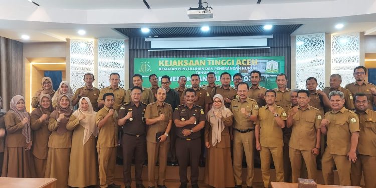 Cegah Tindak Pidana Korupsi, Kejati Aceh Gelar Penyuluhan Hukum di Perkim Aceh