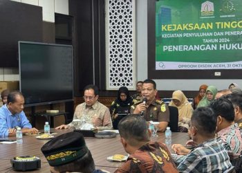 Kejati Bersama Disdik Aceh Adakan Penyuluhan dan Penerangan Hukum