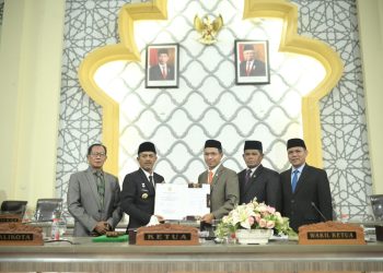 DPRK dan Pemko Banda Aceh Tandatangani Nota Kesepakatan KUA-PPAS APBK Tahun 2025