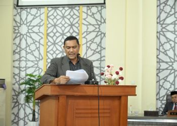 Pandangan Akhir Gerindra terhadap Raqan Perubahan APBK TA 2024