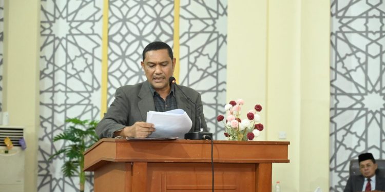 Pandangan Akhir Gerindra terhadap Raqan Perubahan APBK TA 2024