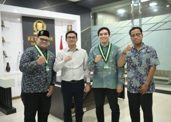 Terima Kunjungan KAMMI, Ketua DPRK Sebut Pentingnya Peran Pemuda dalam Pembangunan