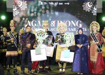 Faiz dan Tasya Dinobatkan Sebagai Agam Inong Aceh Besar Tahun 2024