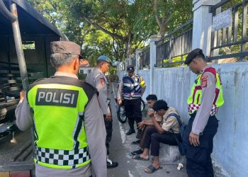 Polisi di Banda Aceh Amankan Pelajar Bolos saat Jam Sekolah