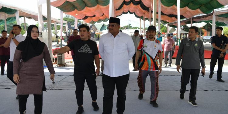 Pj Gubernur Pantau Persiapan Maulid Raya Pemerintah Aceh