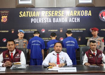 Hendak Selundupkan 959,49 Gram Sabu ke Lombok, Pria asal Pidie dan Jakarta Ditangkap
