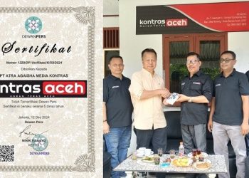 Media Kontras Aceh Resmi Terverifikasi Faktual Dewan Pers