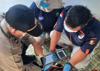 Tim DVI Pusdokkes Polri Identifikasi Korban Laka Sungai di Aceh Tenggara