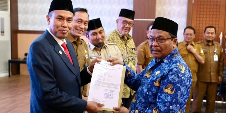 45 Pejabat di Lingkungan Pemerintah Aceh Dilantik ke Dalam Jabatan Fungsional