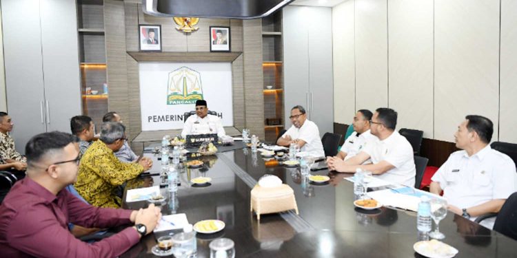 Terima PT PEMA, Pj Gubernur Safrizal Dukung Perkembangan Panas Bumi Gunung Seulawah Agam