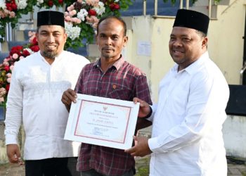 Masjid Besar Babussalam Gampong Meunasah Baet Juara Lomba Pengelolaan Masjid se-Aceh Besar