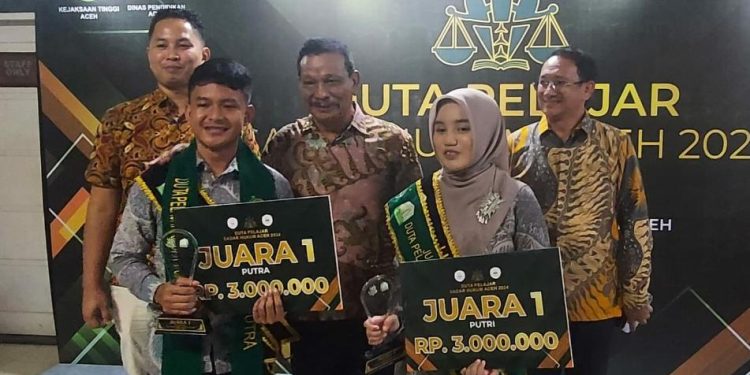 Dua Pelajar Simeulue Terpilih sebagai Duta Pelajar Sadar Hukum 2024