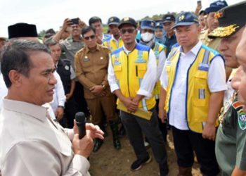 Plt Sekda Aceh Dampingi Menteri Pertanian Kunjungan Kerja di Aceh Utara