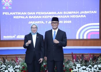 Zudan Arif Dilantik Sebagai Kepala BKN, Menteri PANRB: Akselerasi Transformasi Manajemen ASN