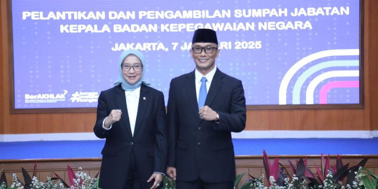 Zudan Arif Dilantik Sebagai Kepala BKN, Menteri PANRB: Akselerasi Transformasi Manajemen ASN