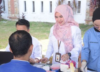 Wujud Kepedulian, Klinik Pratama Adhyaksa Kejati Aceh Gelar Layanan Kesehatan Gratis