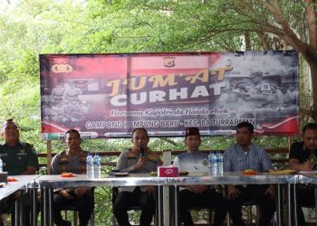 Tampung Aspirasi Masyarakat, Kapolresta Banda Aceh Gelar Jumat Curhat di Kampung Baru