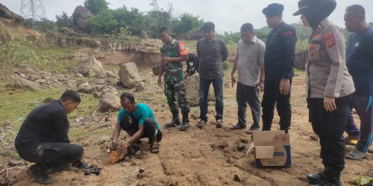 Warga Temukan Bom  Jenis Proyektil Peninggalan Belanda di Aceh Besar