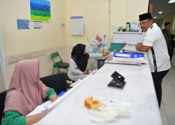 Pj Gubernur Safrizal Pantau Pelayanan RSUDZA