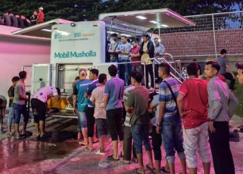 BSI Aceh Kembali Hadirkan 2 Unit Mobil Mushallla ke Stadion Dimurthala pada Laga Krusial Persiraja vs PSIM Yogyakarta