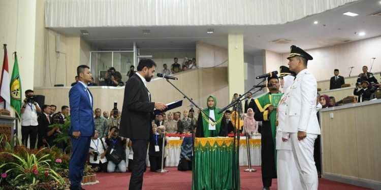 Gubernur Muzakir Manaf Lantik Wali Kota dan Wakil Wali Kota Banda Aceh