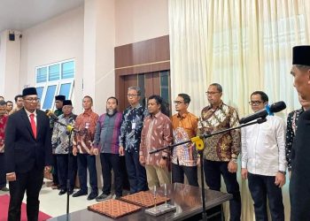 Asisten II Setda Aceh Hadiri Pelantikan Wakil Kepala BPMA