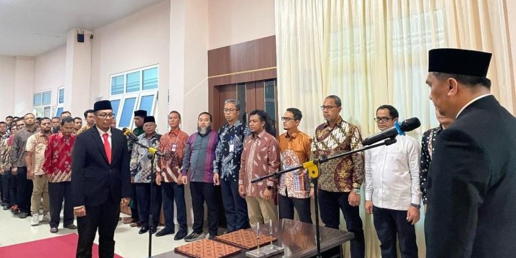 Asisten II Setda Aceh Hadiri Pelantikan Wakil Kepala BPMA