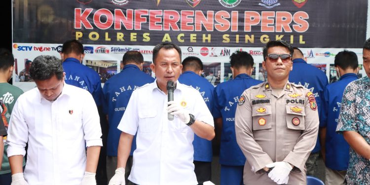 Awal 2025, Satreskrim Polres Aceh Singkil Ungkap Tiga Kasus Kejahatan Berat